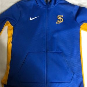 SJSU athletic Nike Therma Fit acket